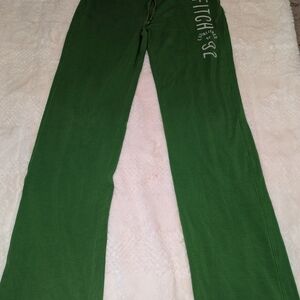 Abercrombie & Fitch Green Boot Cut Lounge Pants